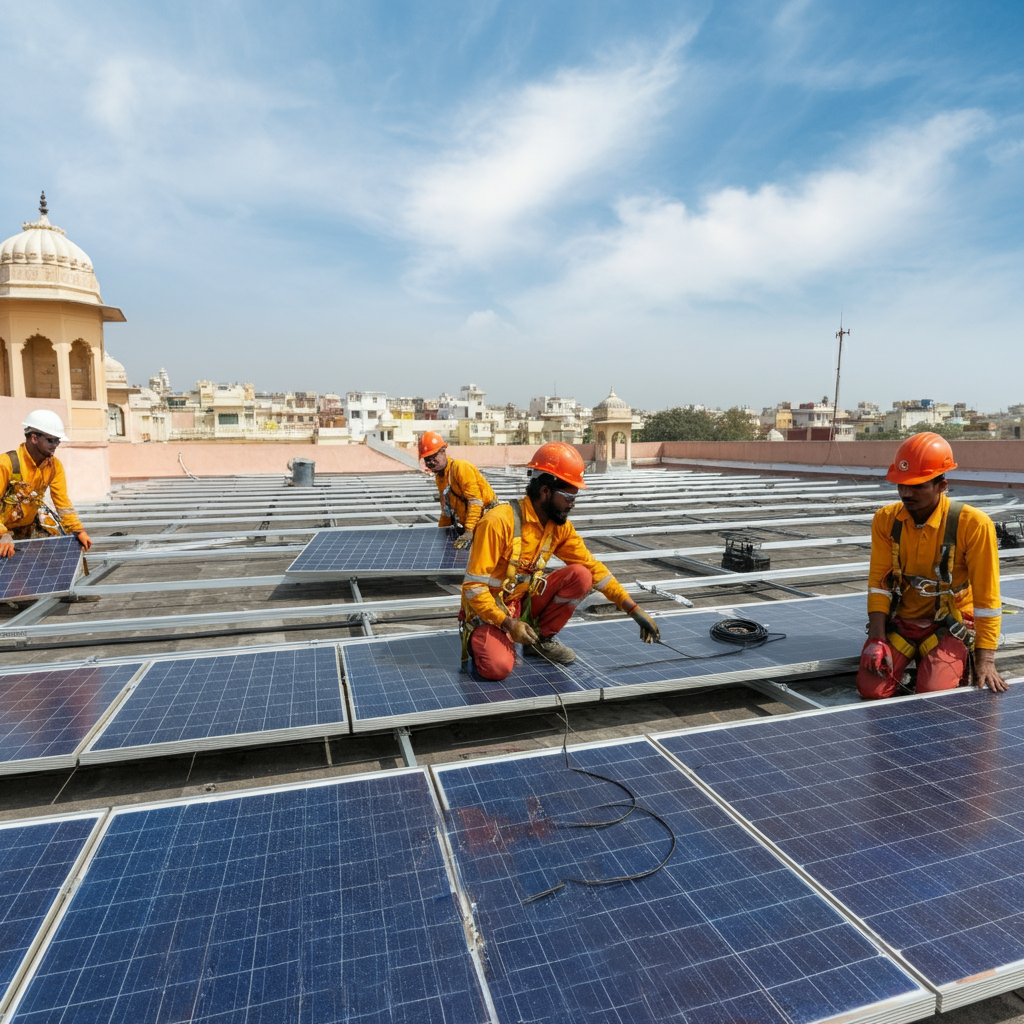 Solar structure company in jaipur