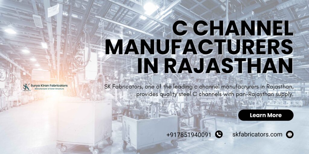 c channel manufacturers in Rajasthan
