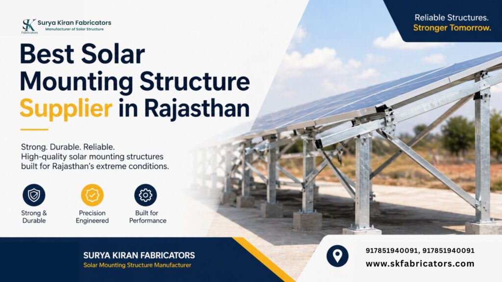 Solar Mounting Structure Supplier in Rajasthan