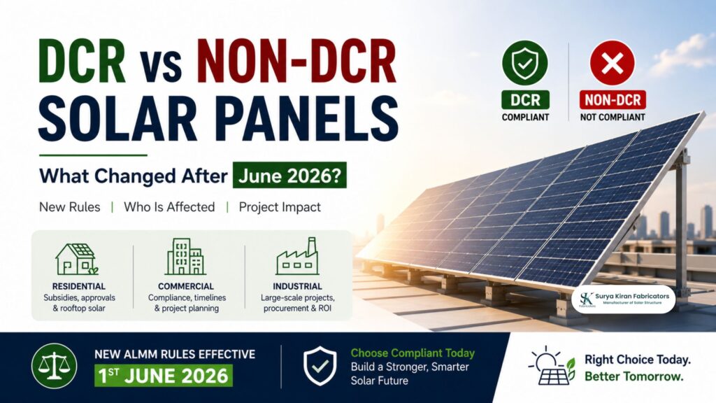 DCR vs Non-DCR Solar Panels