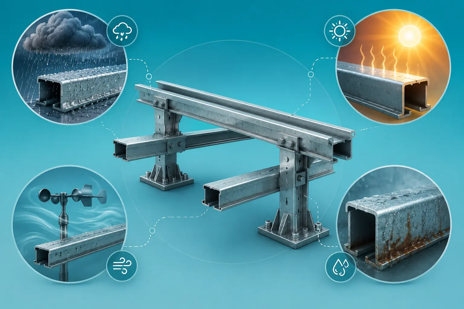 Effect of weather conditions on C Channel installation durability