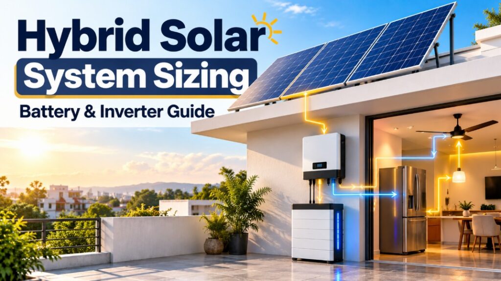Hybrid Solar System Sizing
